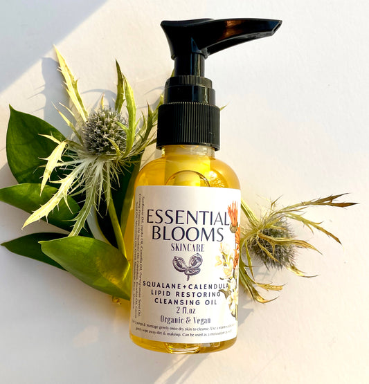 Squalane + Calendula Lipid Restoring Cleansing Oil